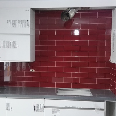 Alicatado de zona de cocina