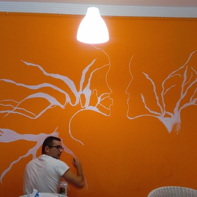 Un servidor en la obra