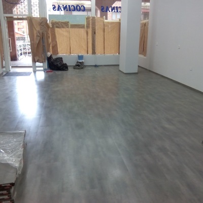 Suelo laminado.