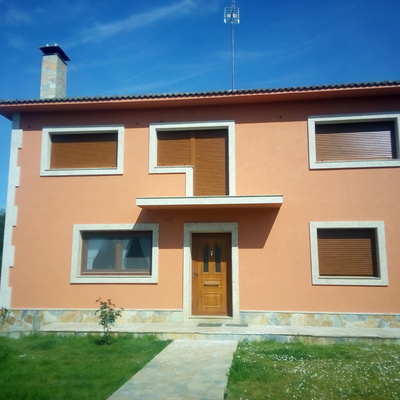 Revestimiento terracota.