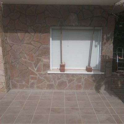 pared de oiesra acabada