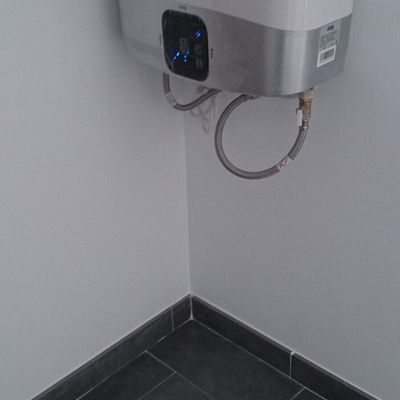 Termo rectangular de 80 litros