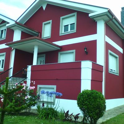 Pintado exterior de casa