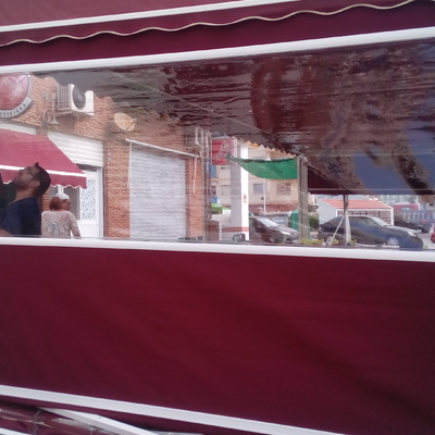 Toldo bajante 