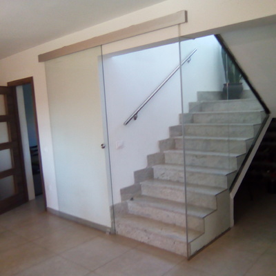 Escalera acristala da