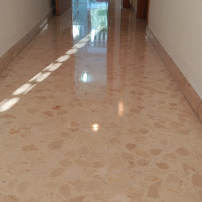 acristalado de terrazo