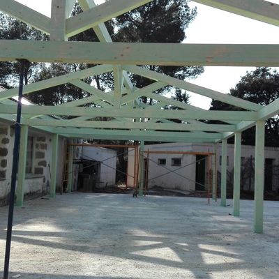 estructura de madera