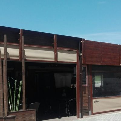 restaurante. cerramiento terraza