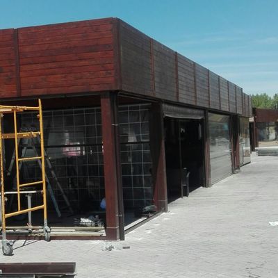 restaurante. cerramiento terraza