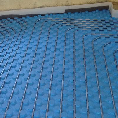 Distribución circuitos  suelo  radiante