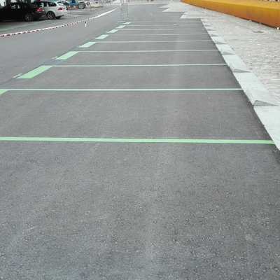 Parcelas de estacionamiento