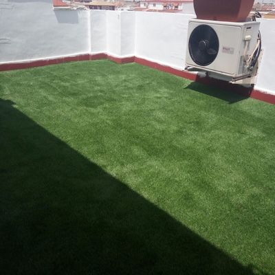 COLOCACION DE CESPED ARTIFICIAL