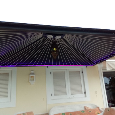 Pergola con led