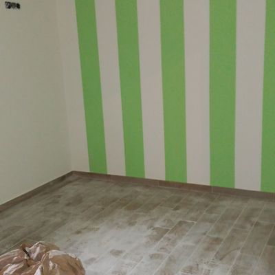 Pintura decorativa efecto papel