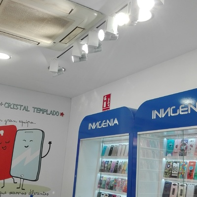 Cambio de Iluminación en Tienda