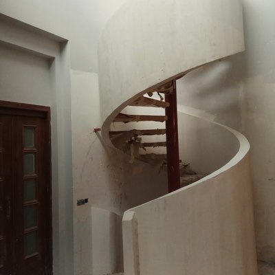 Barandilla escalera de caracol