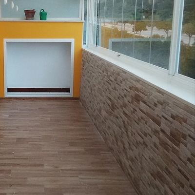 Suelo + alicatado pared