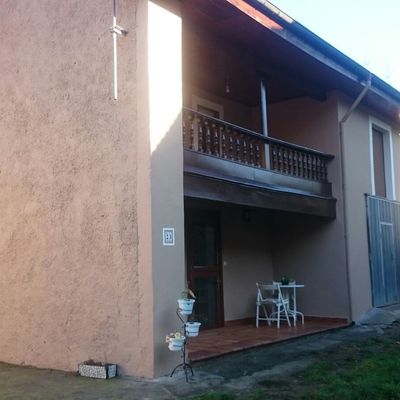 Fachada en casa vieja