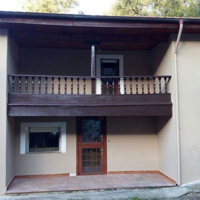 Fachada en casa vieja