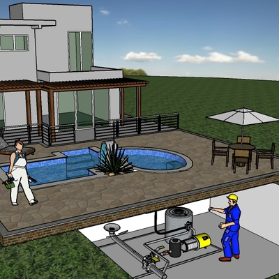 Mantenimiento piscinas.