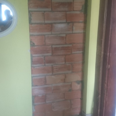 Tapar puerta,  tabique 