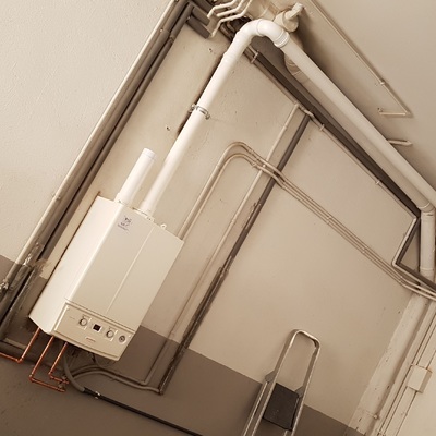 Substitución de caldera mural a gas de condensación