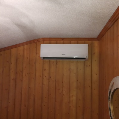 Instalación cuatro 1x1 Hisense 