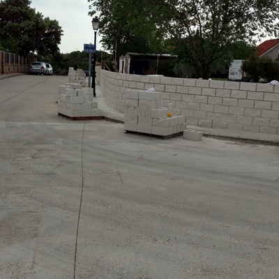 Muros de bloques