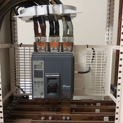 Instalación toroidal en interruptor general