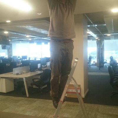 Reparación de luminaria