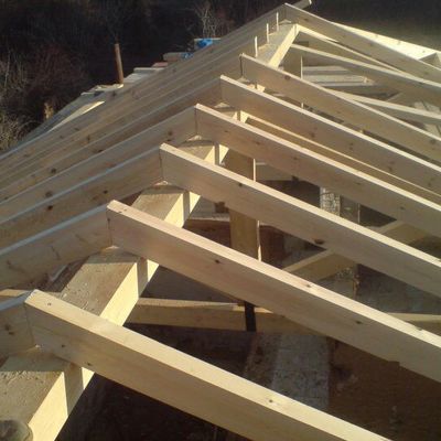 Tejado de madera zegama