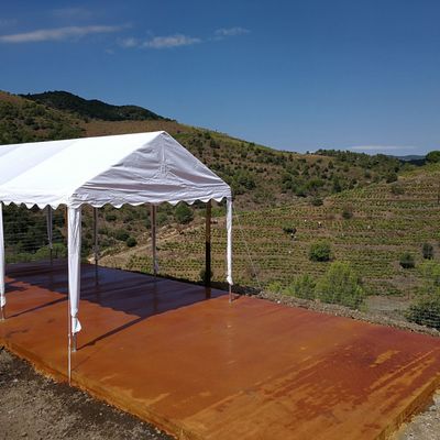 Plancha de hormigón visto pulido