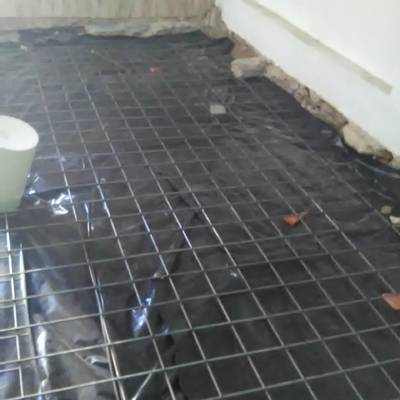 Antes de echar hormigón