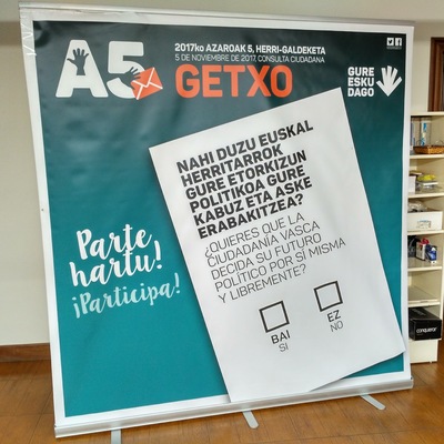 Roll Up gran formato 2x2 metros