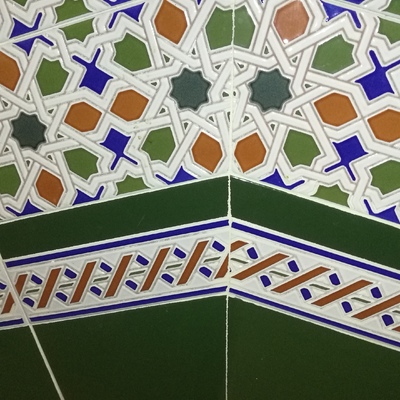 Baldosa tipo andaluz