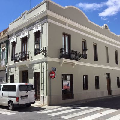 suministro de pintura exterior.