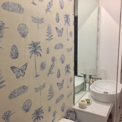 Empapelado baño