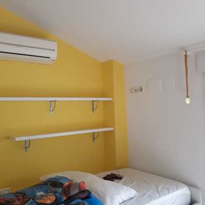 trabajo de pintura de interiores