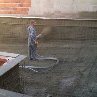 proyectado de piscina