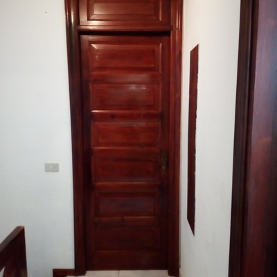 Color original de la puerta