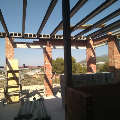 Vivienda Unifamiliar. Proyecto actualmente en ejecución.