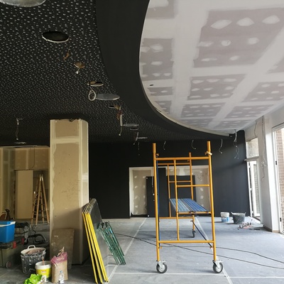 Decoración placa perforada