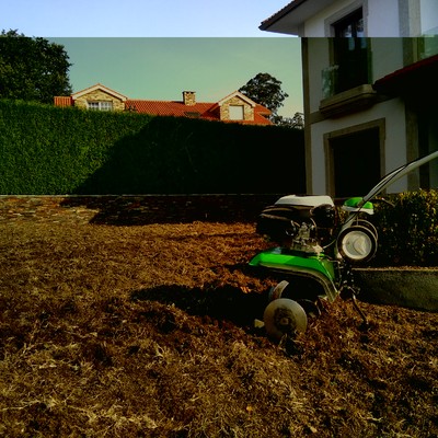 Preparado de terreno.