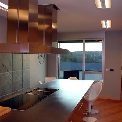 cocina vivienda unifamiliar