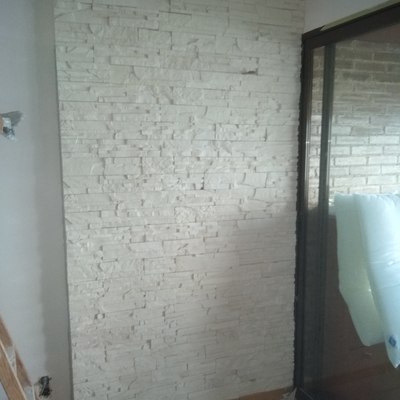 Colocación de ladrillo decorativo