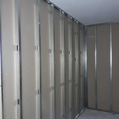 Particiones autoportantes de placa de yeso laminado