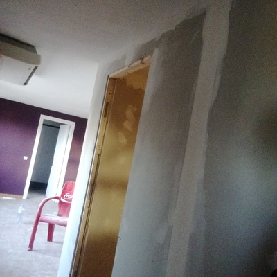 Habitación nueva en espacio de salon