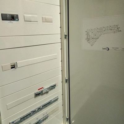 cuadro de distribución de local comercial