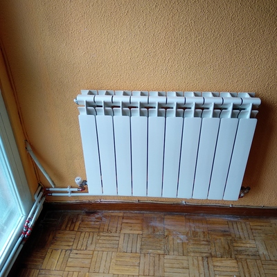 Instalación de radiador