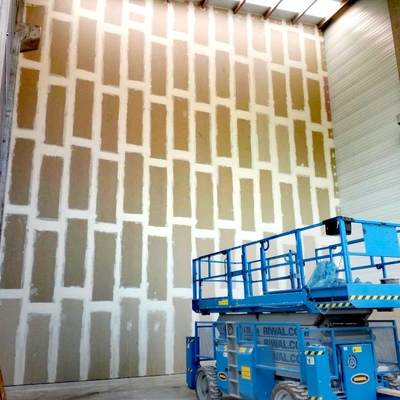 tabique de 14cm de espesor